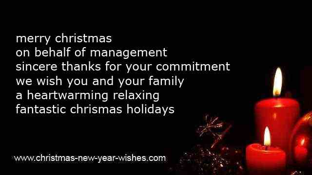business christmas messages colleagues