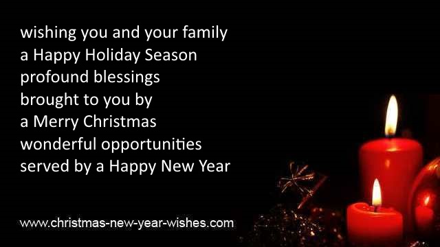 merry christmas and new year sayings