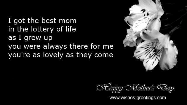 short mothers day humorous poems